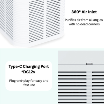 2-in-1 Air Purifier & Aromatherapy Diffuser