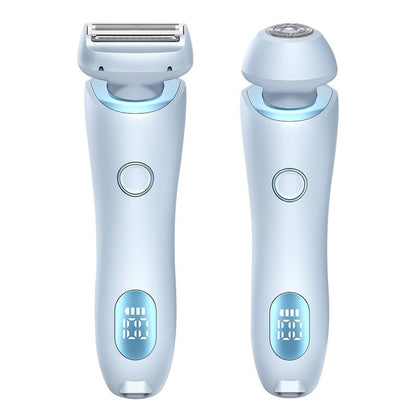 Unisex Electric Shaver with 2 Detachable Heads