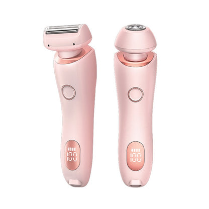 Unisex Electric Shaver with 2 Detachable Heads