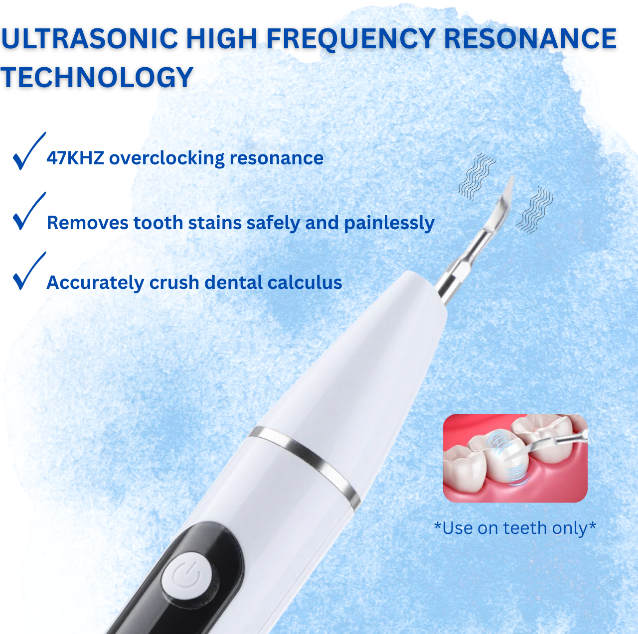 Dental Tartar & Calculus Removal with HD Camera
